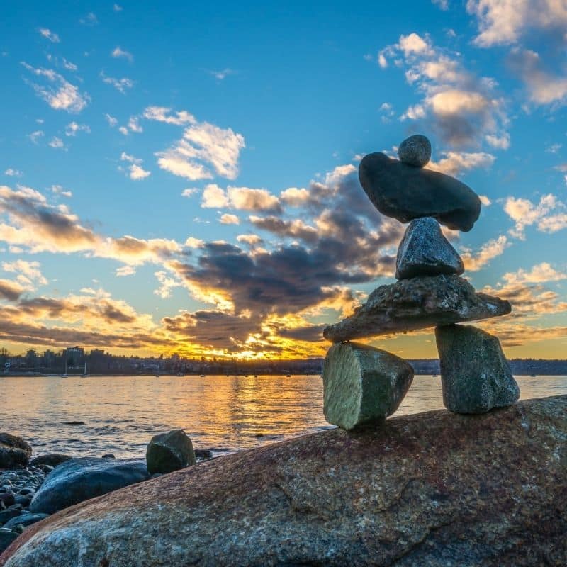 sunset beach in vancouver